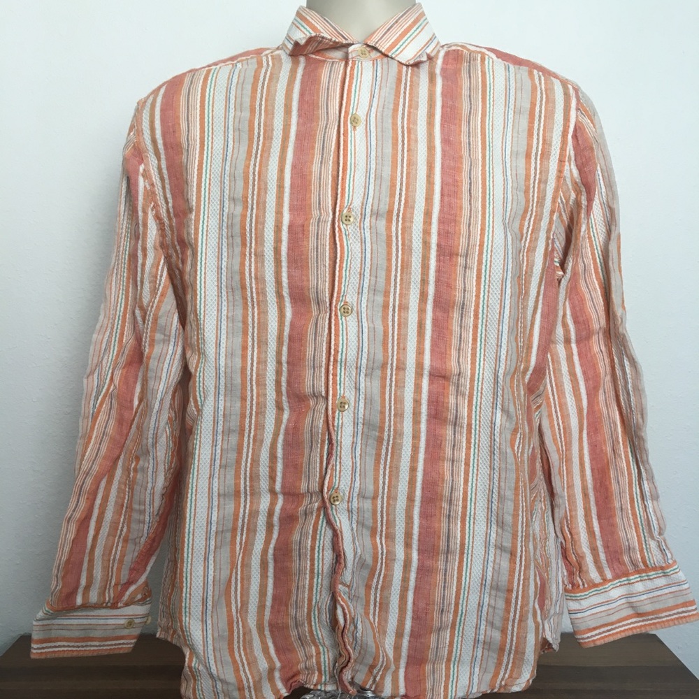 Tommy Bahama Men's Small Stripped Polo